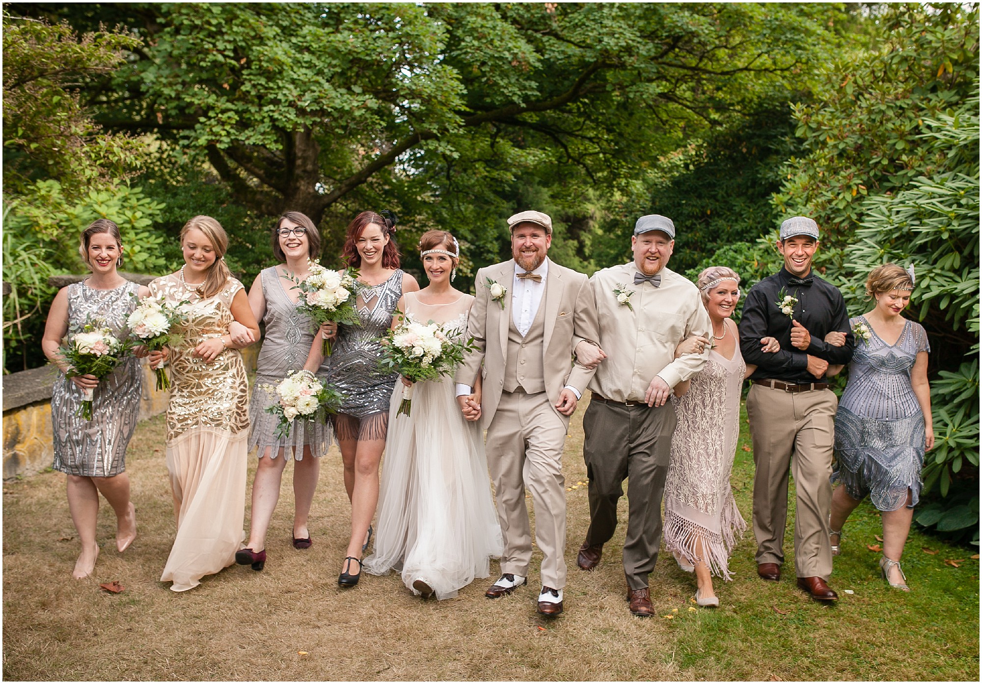 Gatsby Style Wedding at Aberthau Mansion, Vancouver | Thom & Melissa